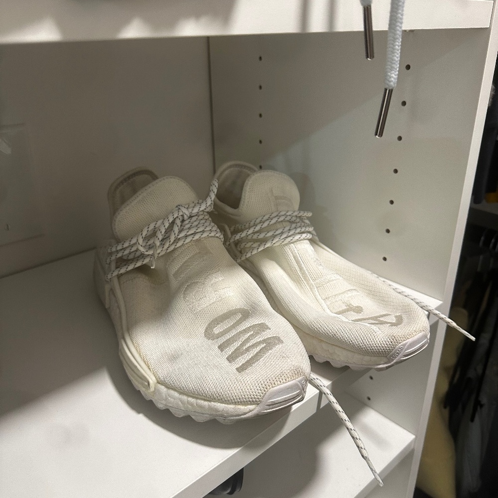 Pharrell x NMD human race trail “blank canvas”